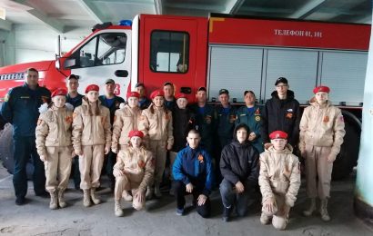 РДК и ВПК «Скорпион» поздравили сотрудников ПЧ-70 с профессиональным праздником