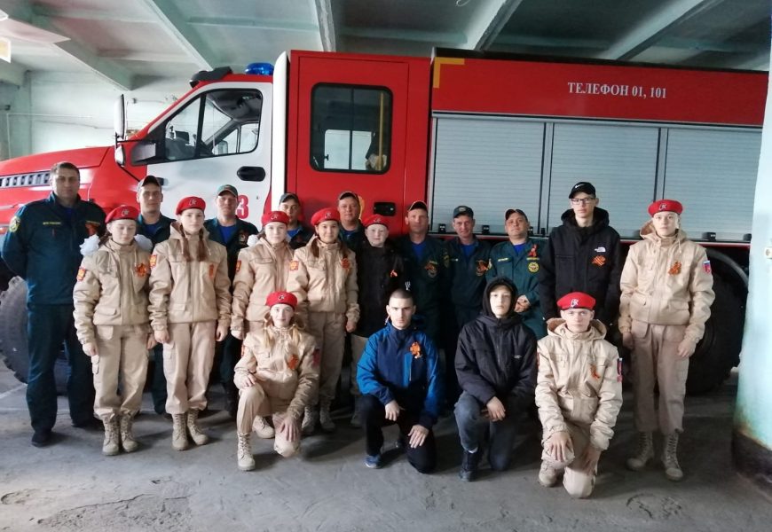 РДК и ВПК «Скорпион» поздравили сотрудников ПЧ-70 с профессиональным праздником