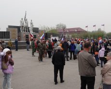 Торжественный митинг памяти павших в боях за Родину, посвященный 78-ой годовщине Победы в Великой Отечественной войне